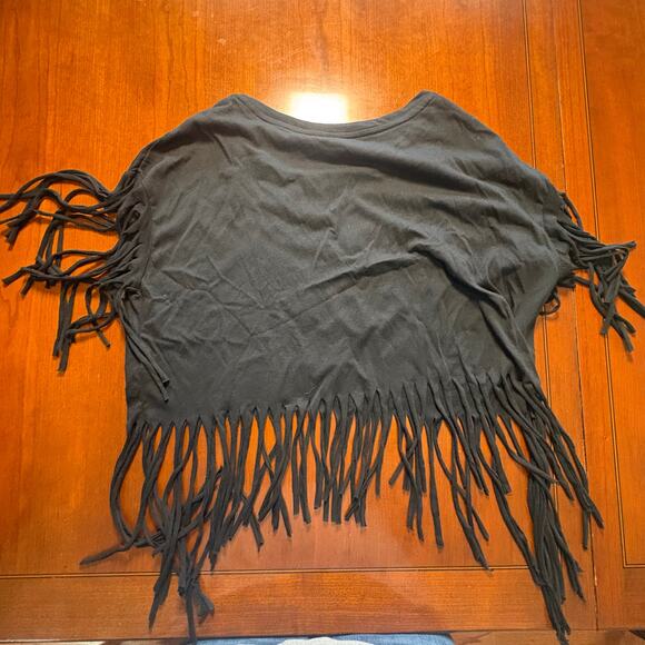 Marilyn Monroe Black Fringe Tshirt Size Medium - Picture 5 of 5